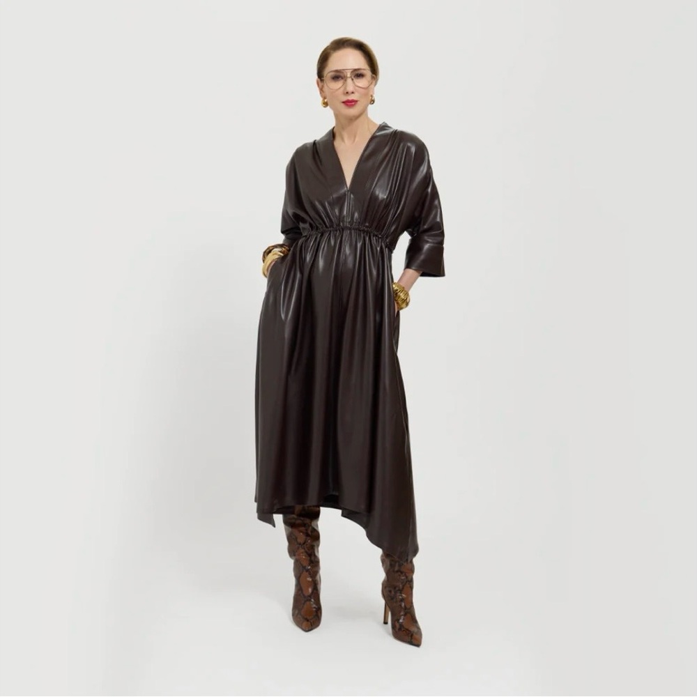 Chocolate Brown Carla Rockmore Everywhere Everyday Dress